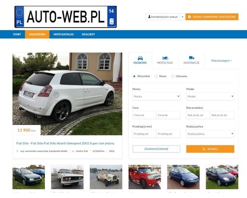 Strona główna portalu auto-web